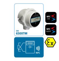 DM650XTM atex temperature display