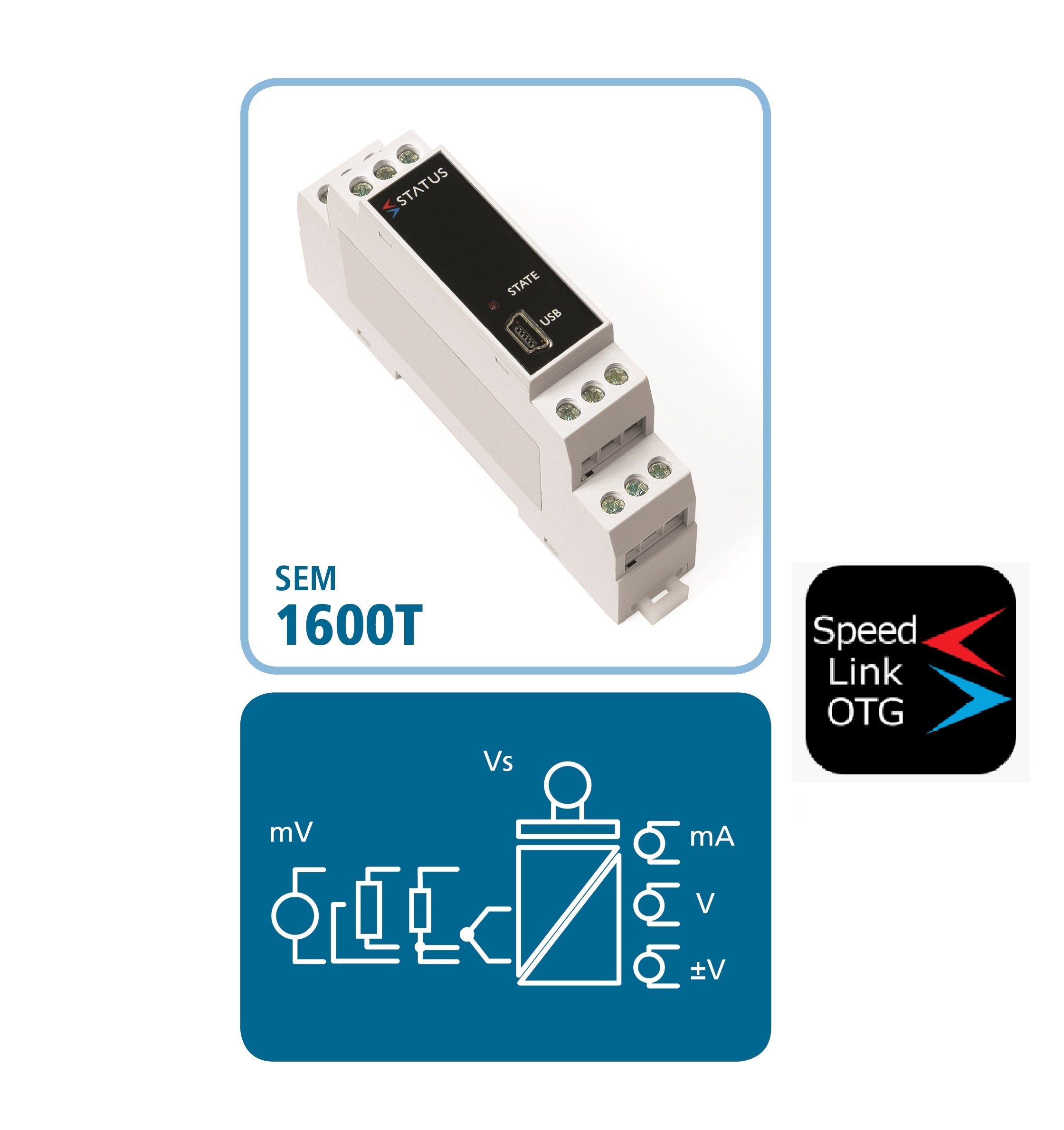 SEM1600T temperature signal conditioner