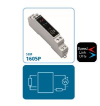 rail mounted Pt100 temperature transmitter